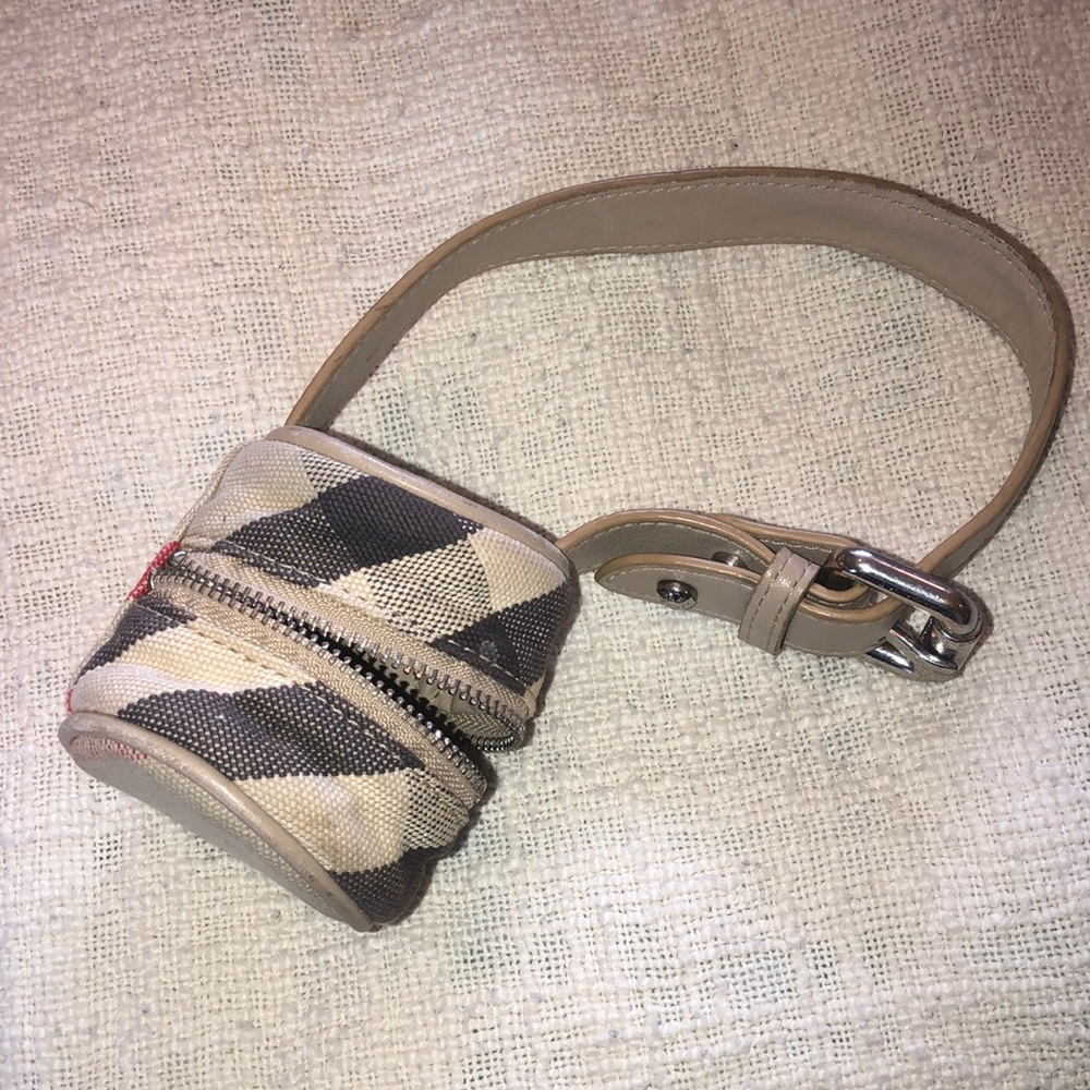 BURBERRY pacifier bag